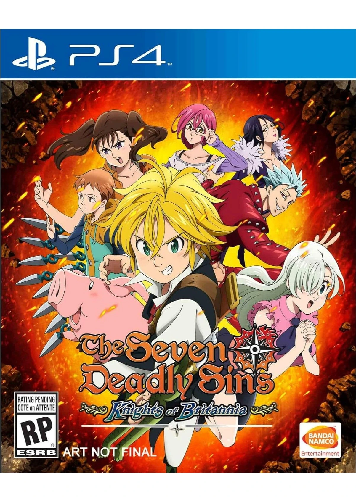 The Seven Deadly Sins Knghts of Britannia – PS4