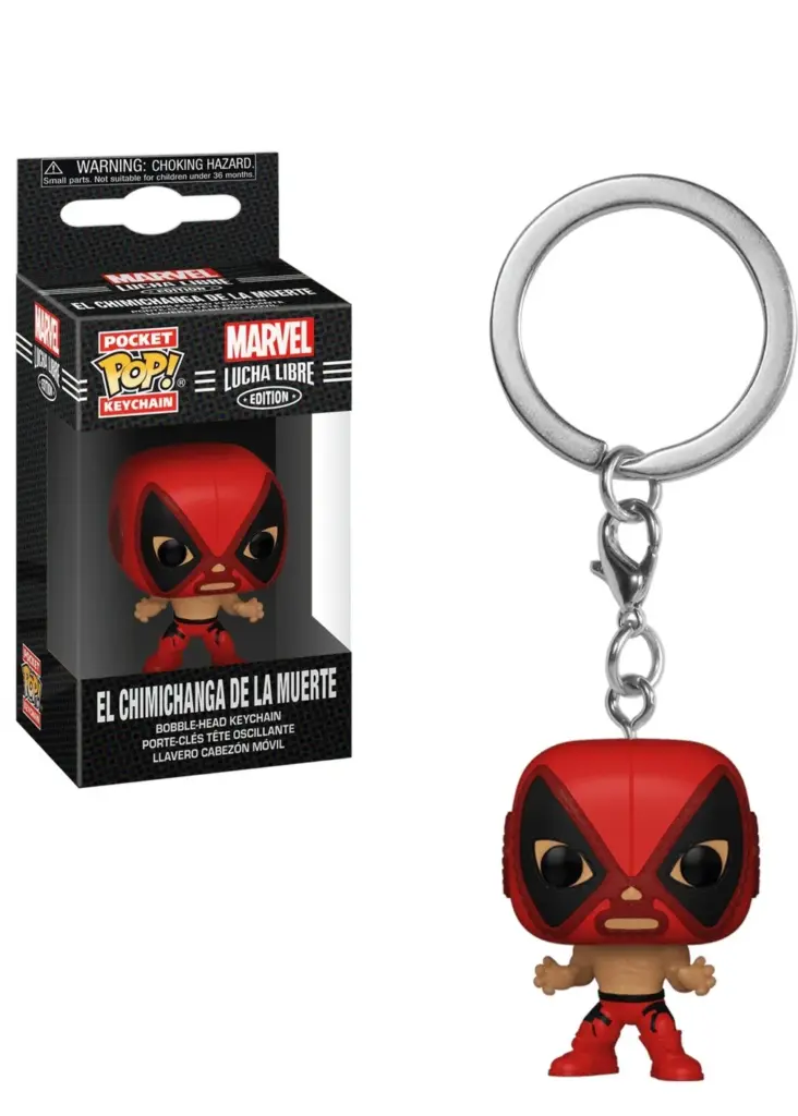 Funko Pop! Anhänger Marvel Luchadores Deadpool
