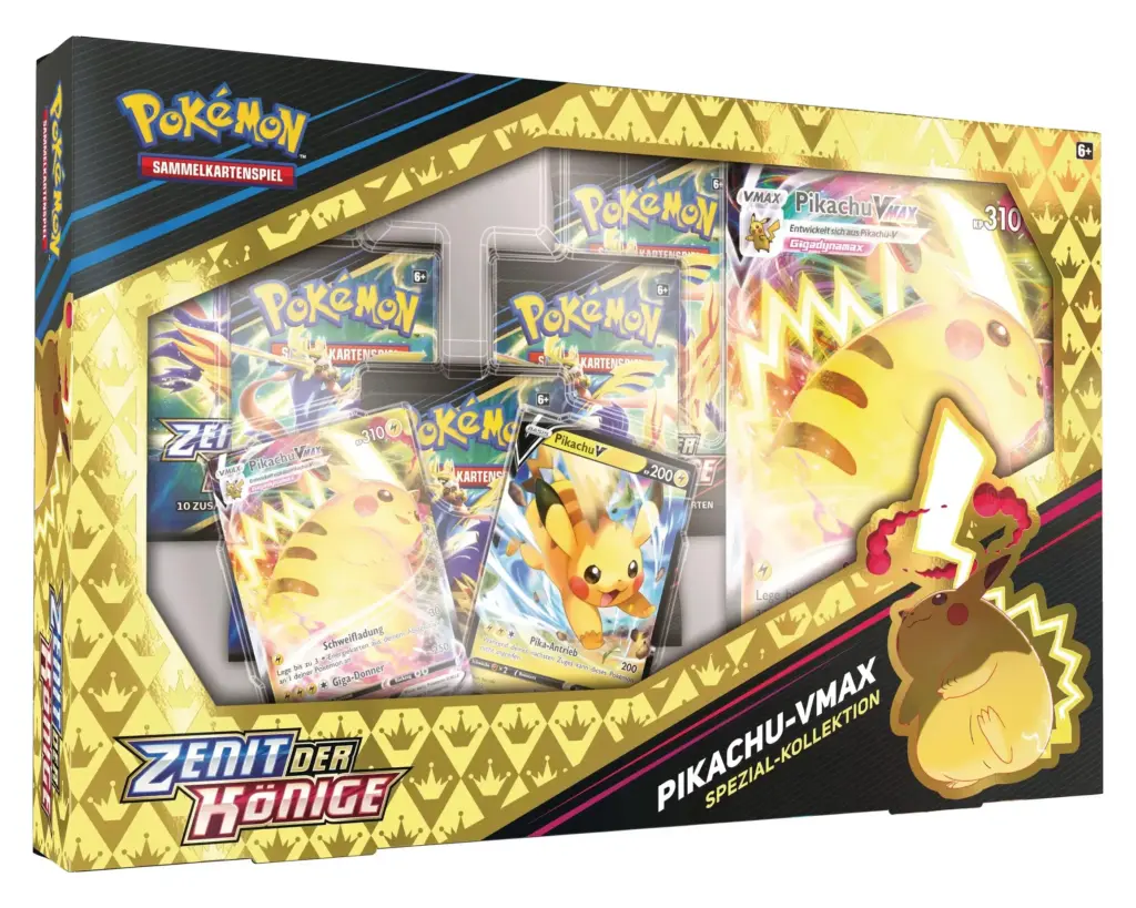 Pokemon Zenit der Könige Pikachu VMAX Spezial Kollektion