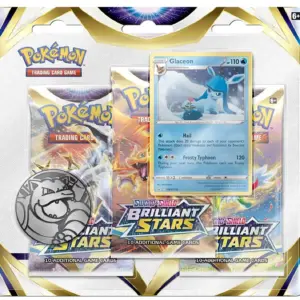 Pokemon TCG Brilliant Stars 3-Pack Blister