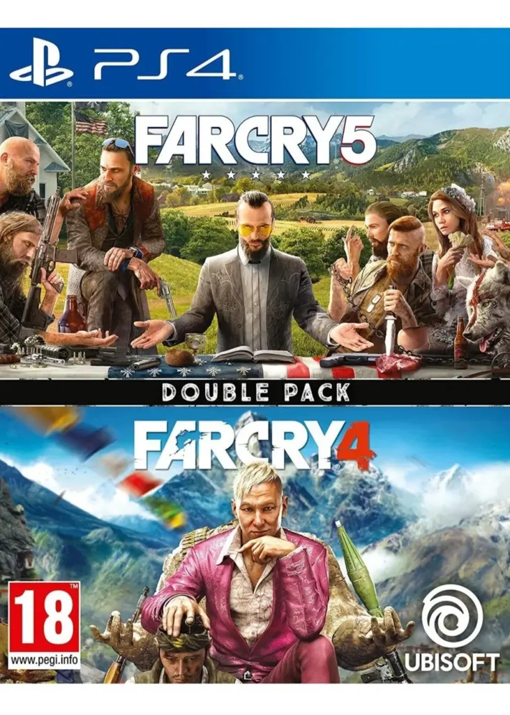 Far Cry 4 + 5 Double Pack – Playstation 4