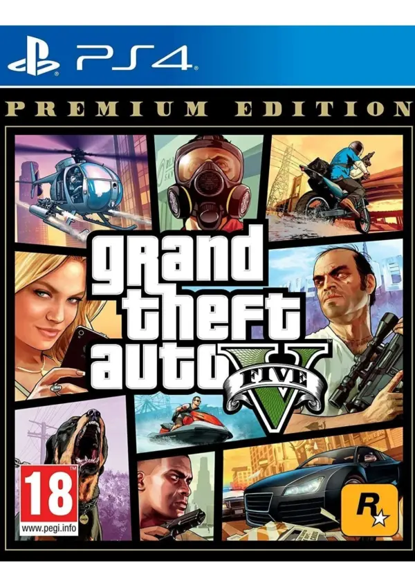 Grand Theft Auto V Premium Edition GTA 5 PS4