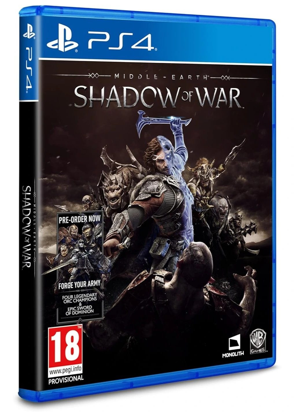 Shadow of War Middle Earth – Playstation 4