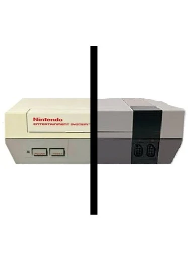Nintendo NES Konsole bleichen Retrobright
