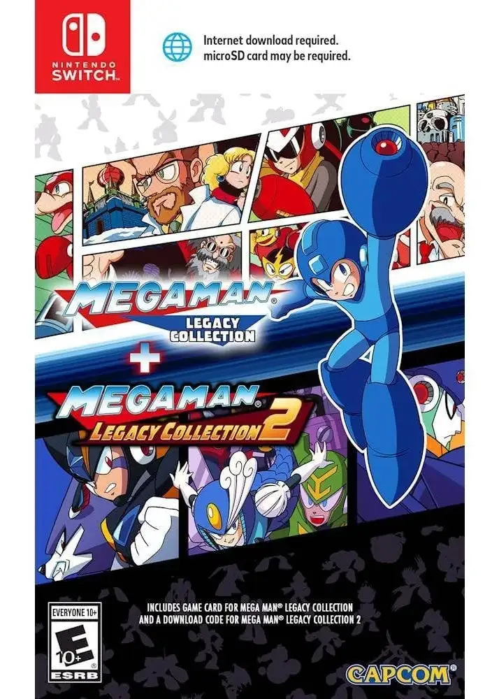 Mega Man Legacy Collection 1 +2 Nintendo Switch