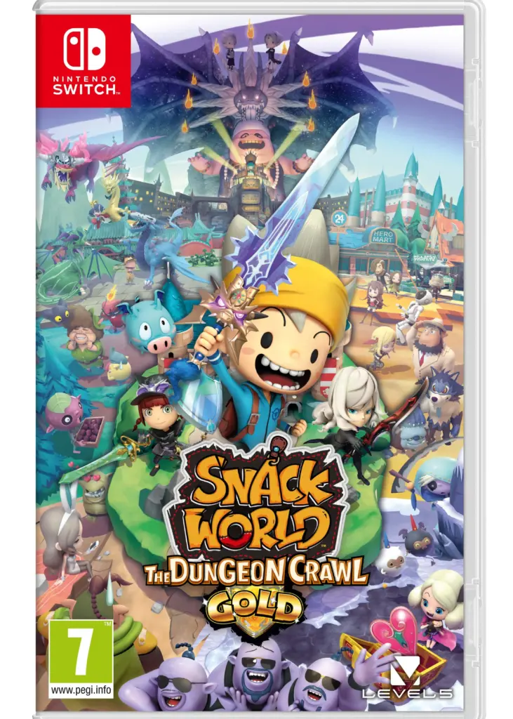 Snack World The Dungeon Crawl Gold Switch