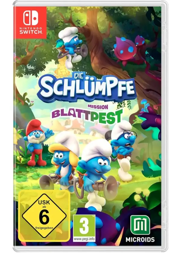 Die Schlümpfe Mission Blattpest Nintendo Switch