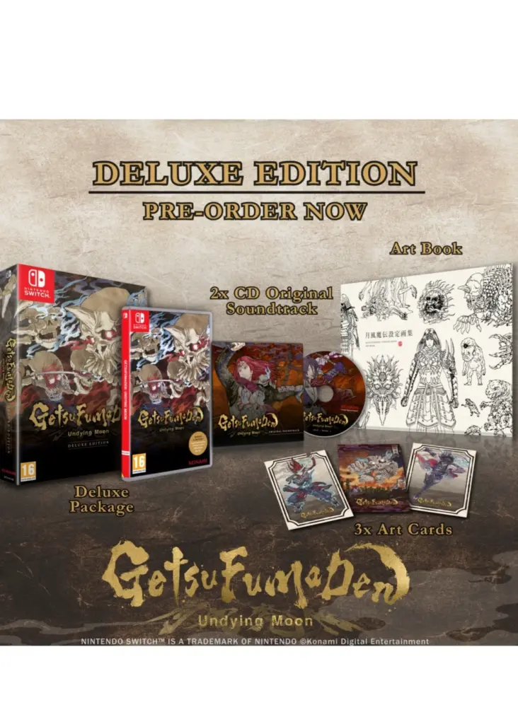 GetsuFumaDen Undying Moon Deluxe Edition