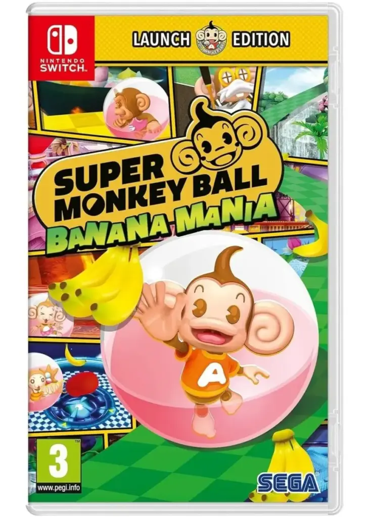 Super Monkey Ball Banana Mania Switch