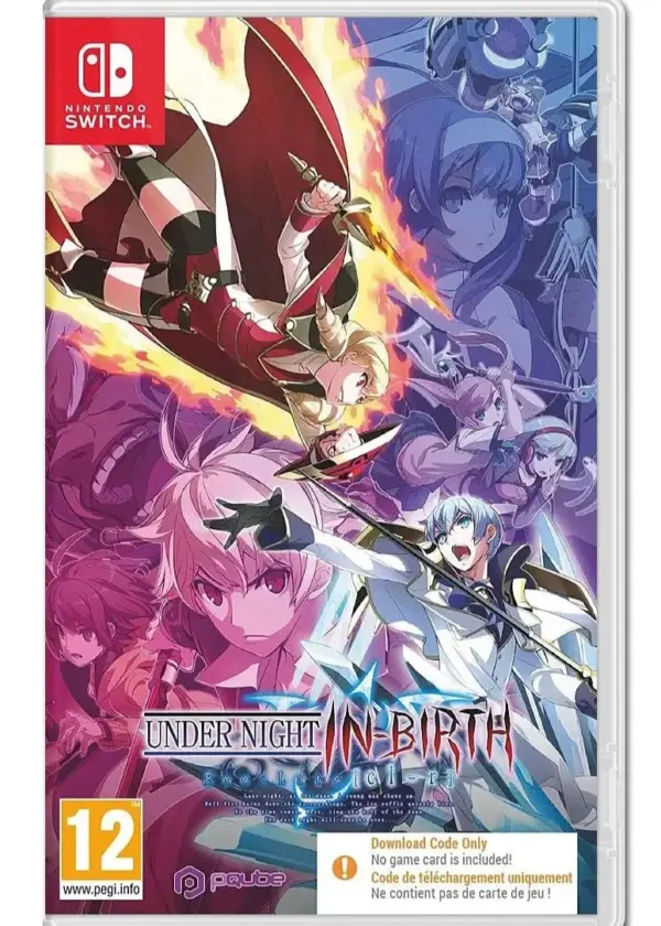 Under Night In-Birth Exe Late Nintendo Switch