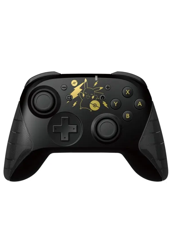 Hori Horipad Pokemon Pikachu Schwarz & Gold Switch
