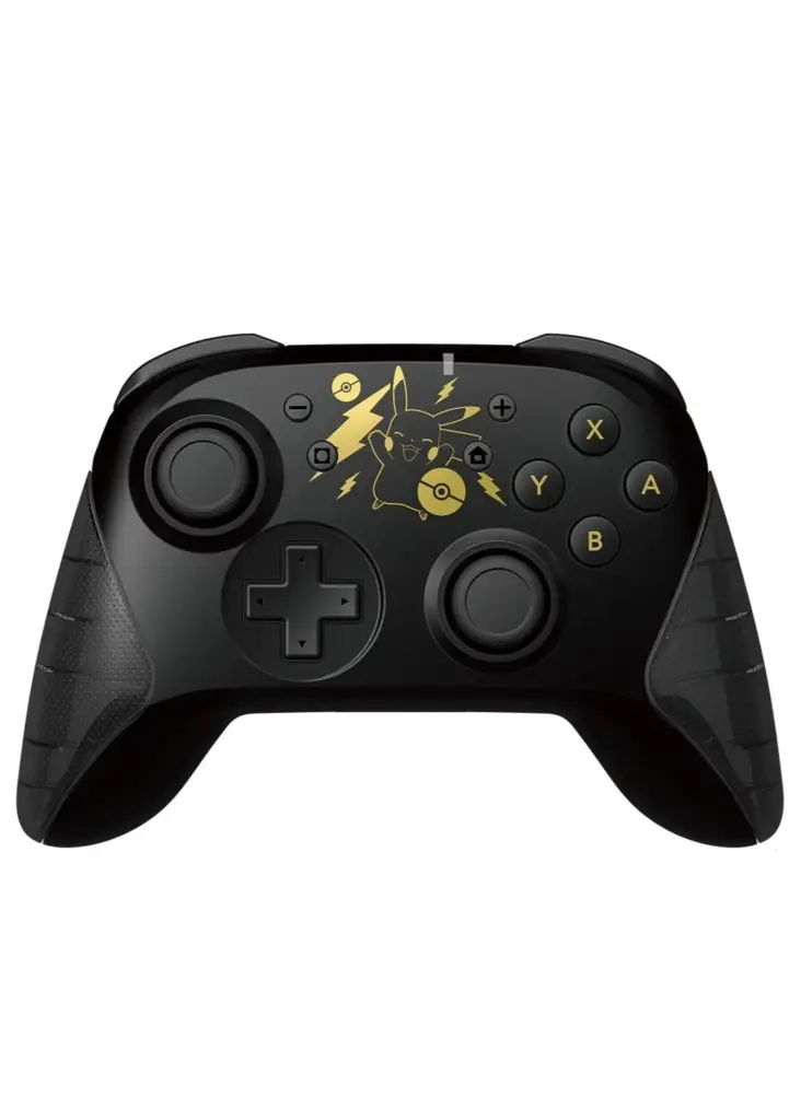 Hori Horipad Pokemon Pikachu Schwarz & Gold Switch