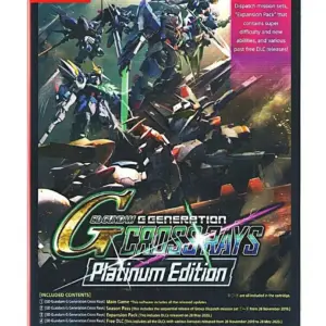 SD Gundam G Generation Cross Rays PLATINUM EDITION