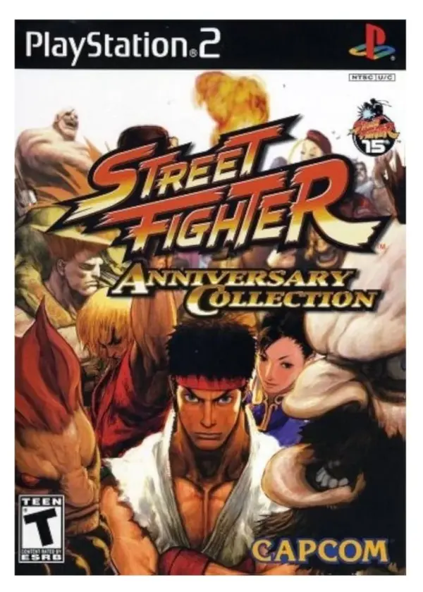 Street Fighter Anniversary Collection Ps2