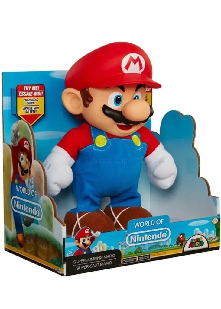 Super Mario Figur JUMPING MARIO 30 CM