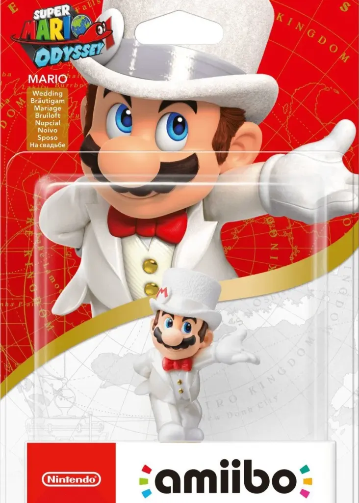 amiibo Super Mario Odyssey Mario Bräutigam