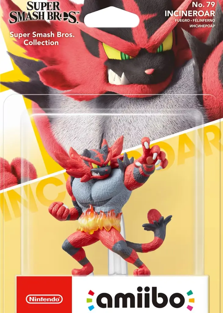 amiibo Super Smash Bros. Incineroar No 79