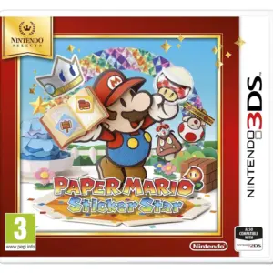 Paper Mario Sticker Star Nintendo 3DS