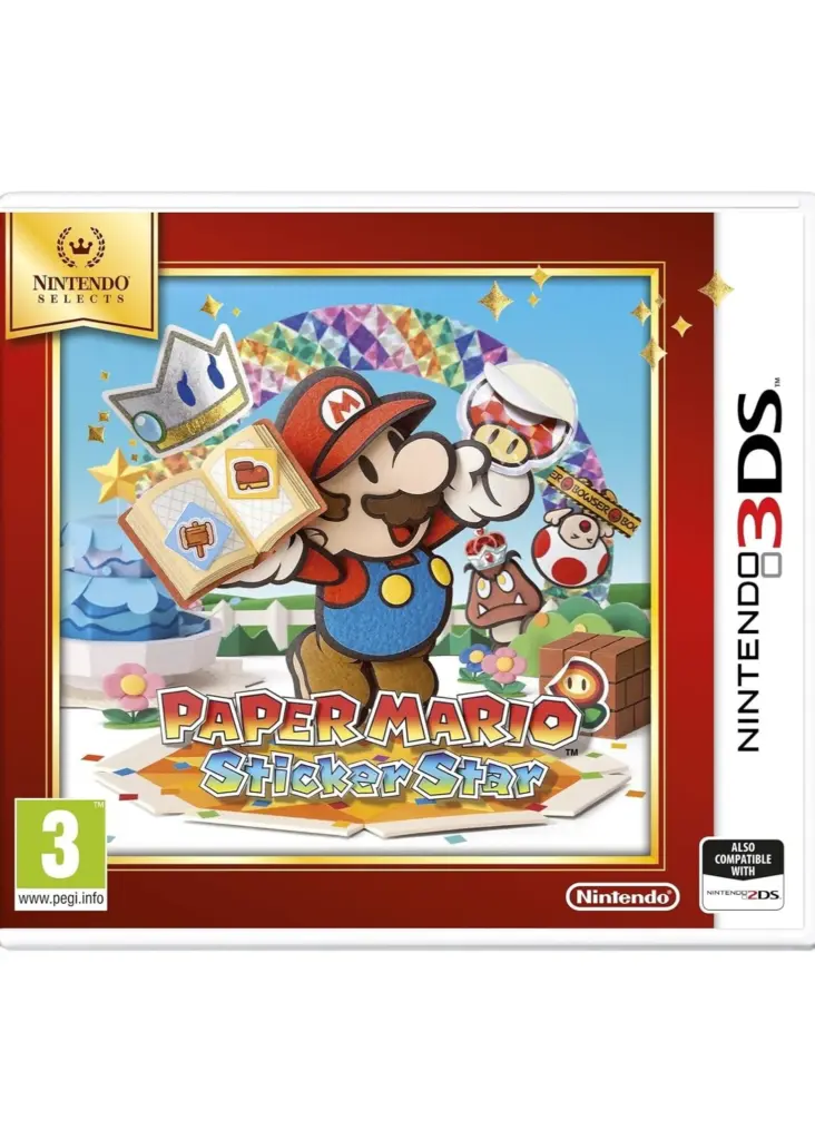 Paper Mario Sticker Star Nintendo 3DS