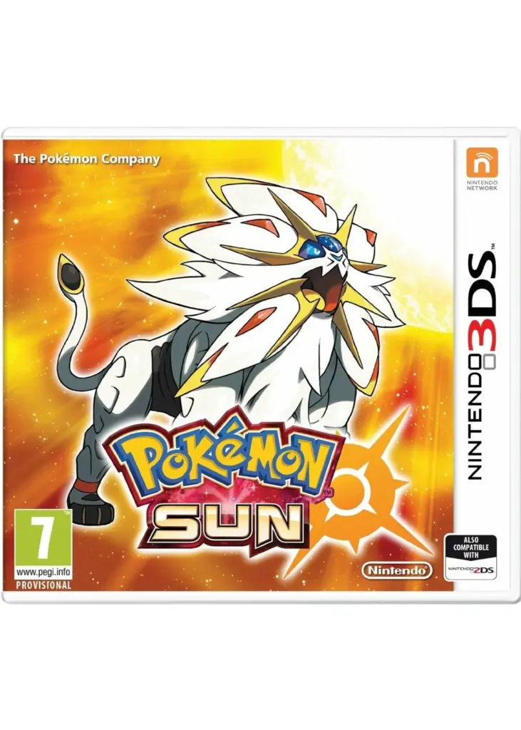 Pokemon Sun Sonne Nintendo 3DS NEU