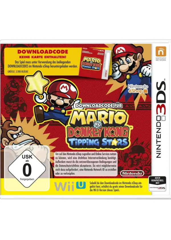 Mario vs. Donkey Kong Tipping Stars Nintendo 3DS