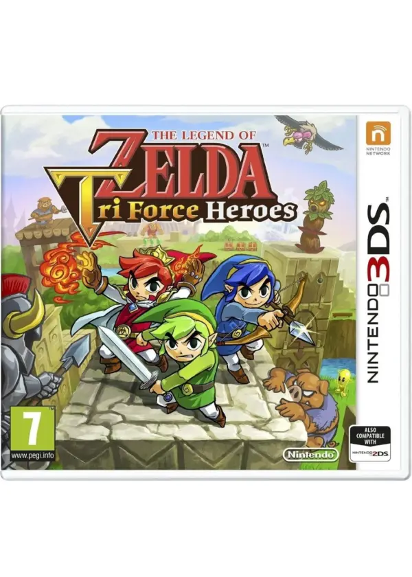 The Legend of Zelda Tri Force Heroes 3DS