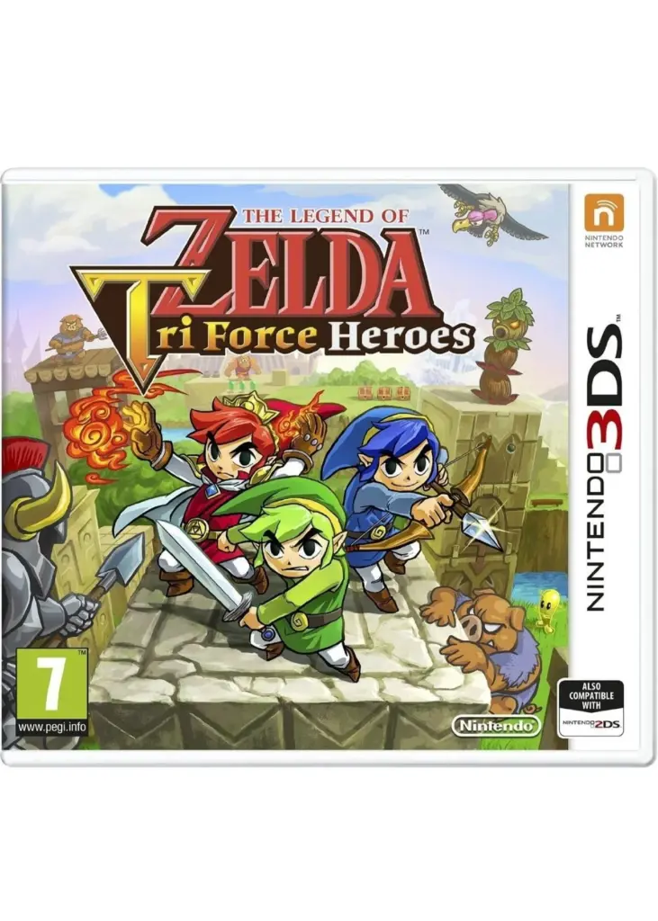 The Legend of Zelda Tri Force Heroes 3DS