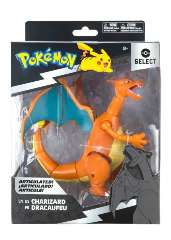 Pokemon Glurak Charizard 15 cm Select Figur