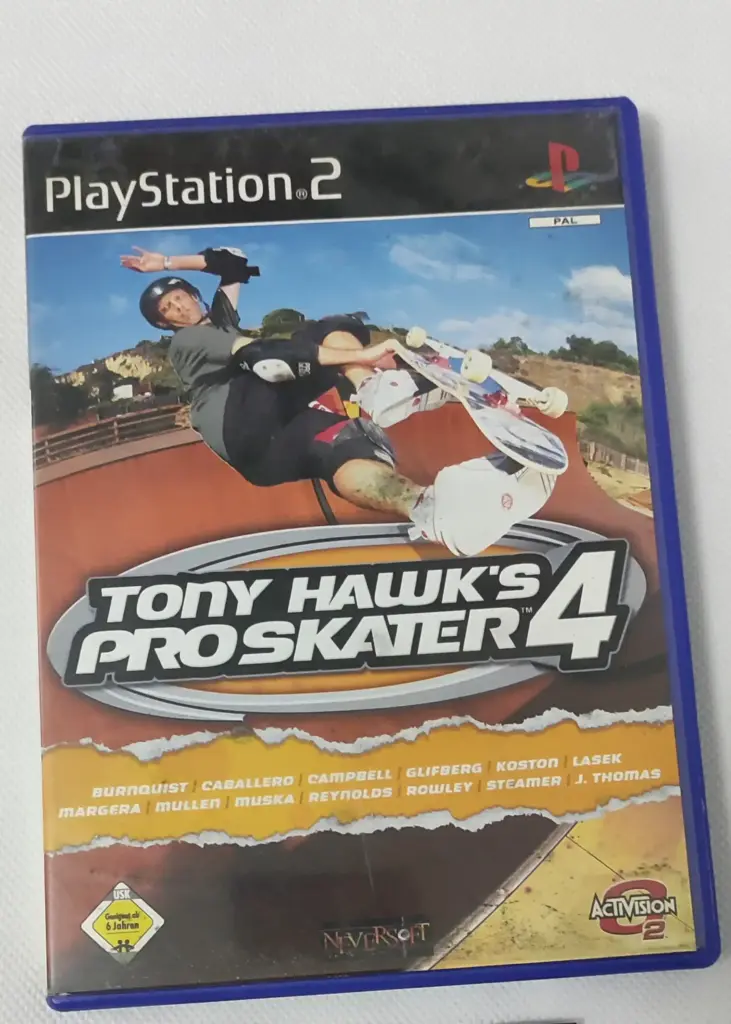 Tony Hawks Pro Skater 4 Playstation 2