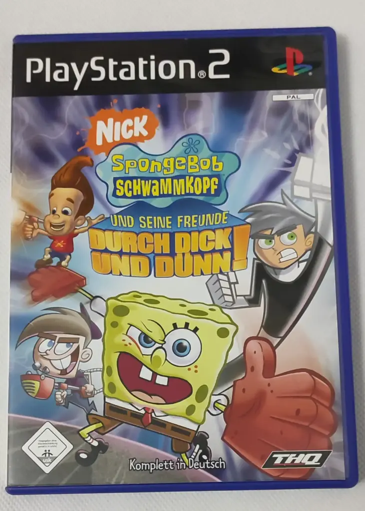 Spongebob Schwammkopf Durch Dick und Dünn PS2