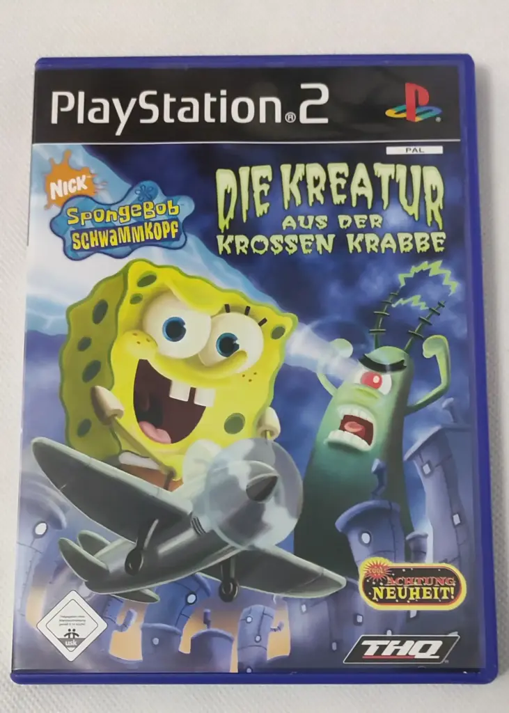 Spongebob Die Kreatur aus der Krossen Krabbe PS2