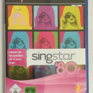 Singstar Sing Star 80s UK Edition Playstation 2