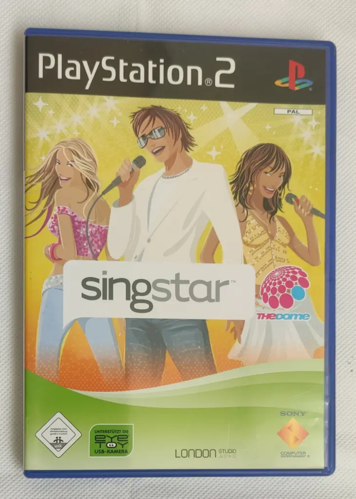 Singstar Sing Star The Dome – Playstation 2