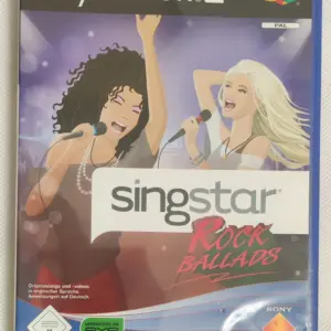 Singstar Rock Ballads - Playstation 2
