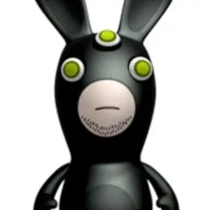 Rayman Raving Rabbids - Figur "Splinter Cell"