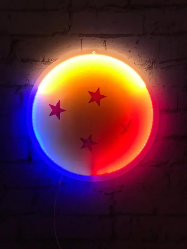 Teknofun Dragon ball Z - Wandleuchte- Dragon Ball