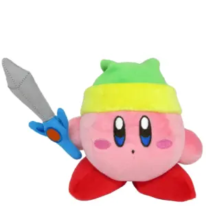 Nintendo Kirby Link mit Schwert 12cm Plüsch