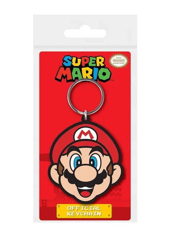 Super Mario Gummi Schlüsselanhänger