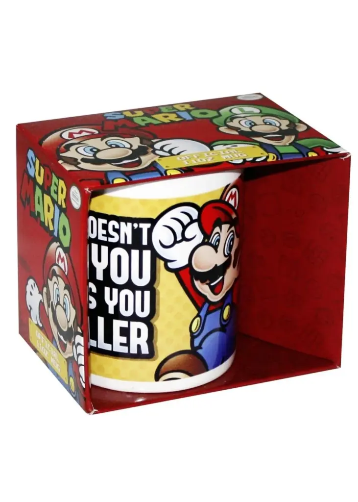 Super Mario Makes You Smaller Tasse