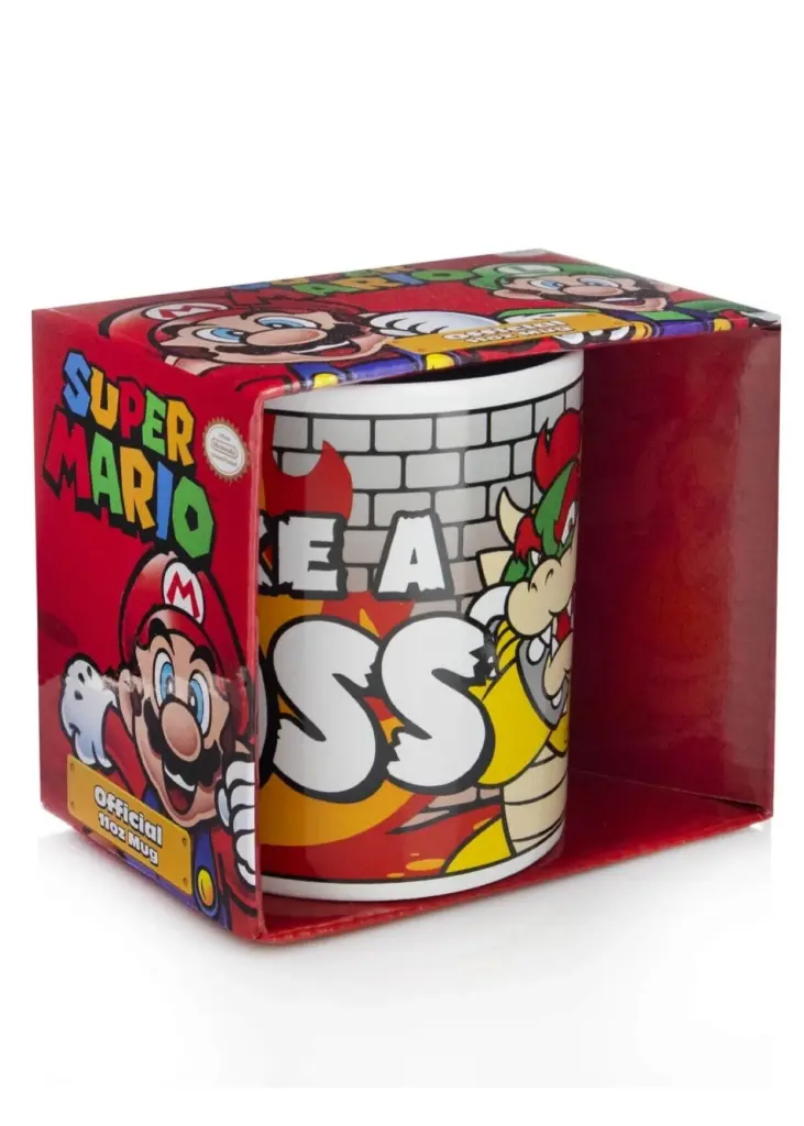 Super Mario Like A Boss Bowser Tasse