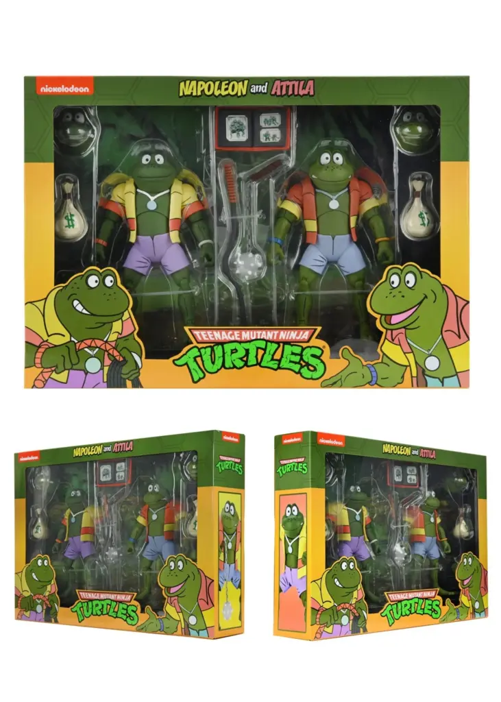 TMNT Ninja Turtles Napoleon & Atilla Actionfigure