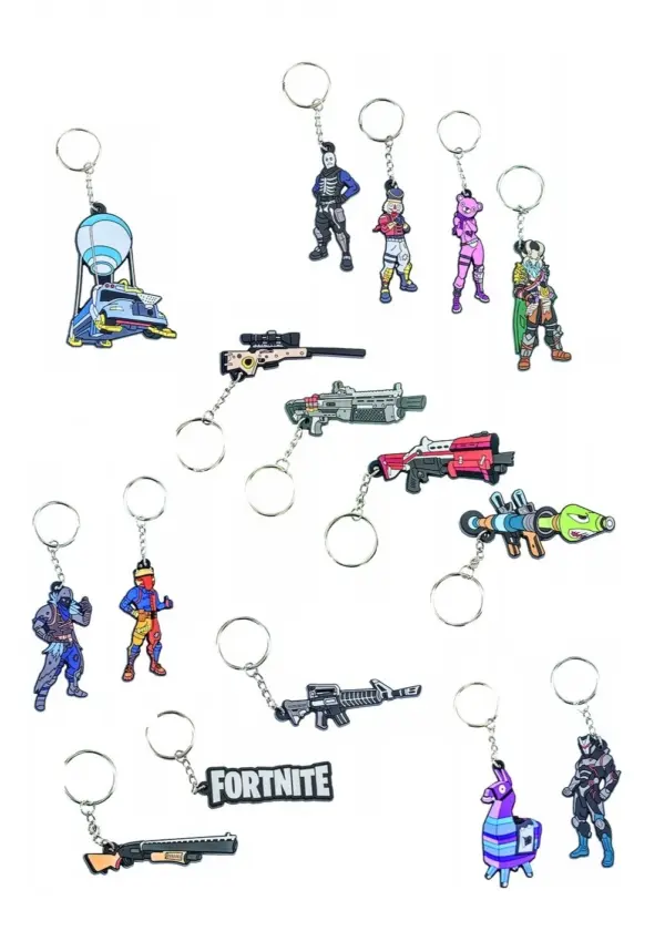 Fortnite 2D Keychain - Fortnite Accessory - Keychain Fornite