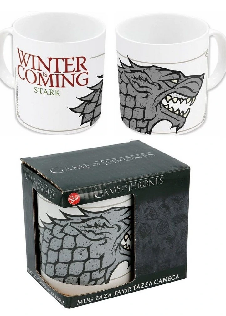 Game Of Thrones Stark Winter Is Coming Tasse