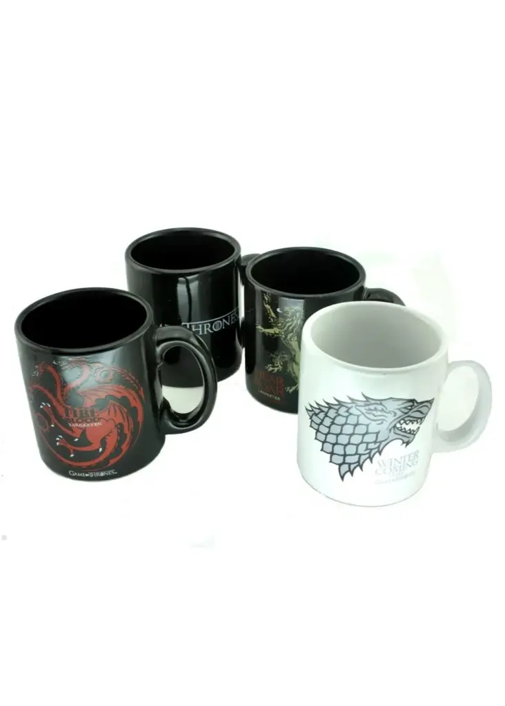 GAME OF THRONES Set of 4 Espresso Tassen