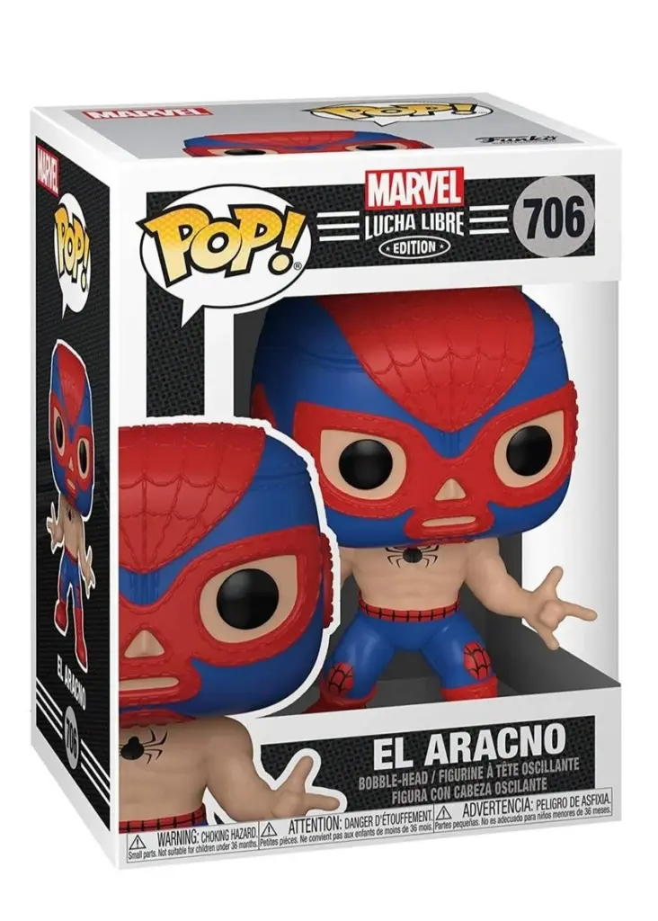MARVEL LUCHA LIBRE EL ARACNO SPIDERMAN