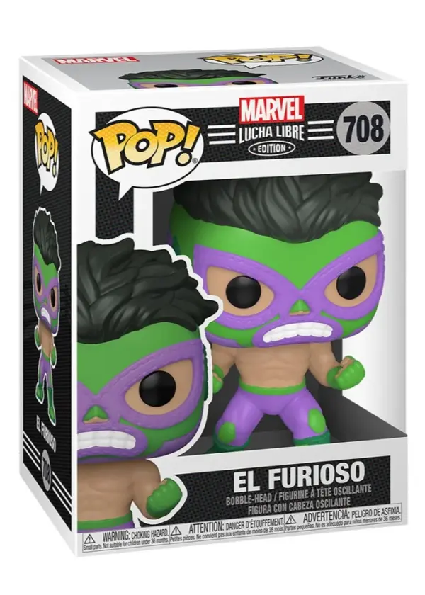 Marvel Luchadores POP! Figur Hulk