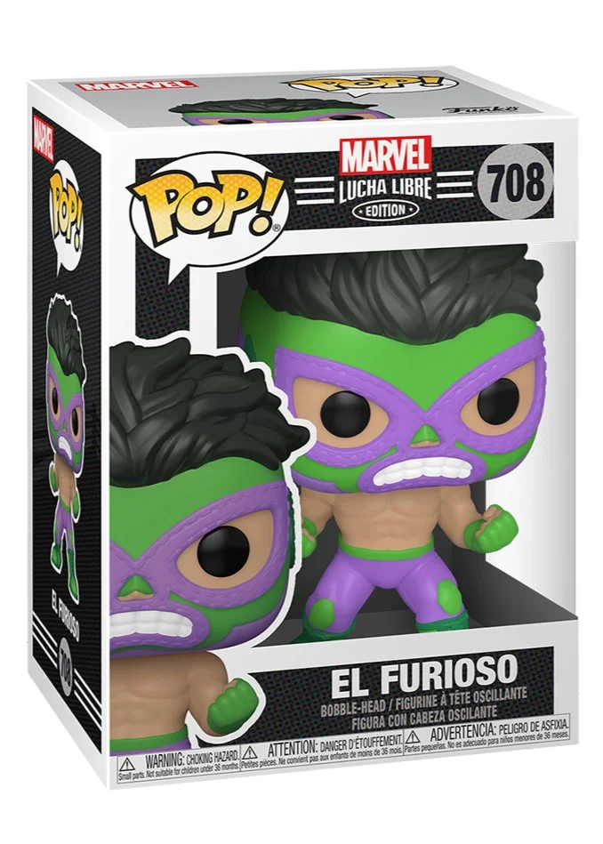 Marvel Luchadores POP! Figur Hulk