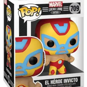 Marvel Luchadores POP! Figur Iron Man