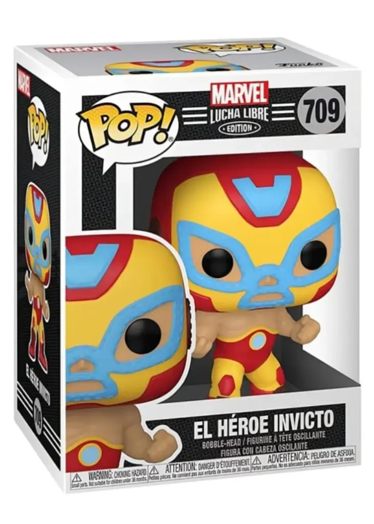 Marvel Luchadores POP! Figur Iron Man