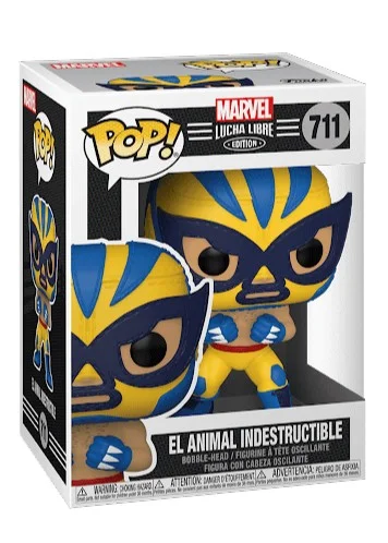 Marvel Luchadores POP! Figur Wolverine
